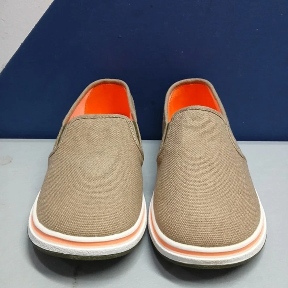 Columbia Crankbait Omni-Grip Casual Sneakers Youth Size 2 Multi Canvas‎ Slip On